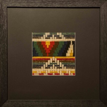 Framed Textile Square